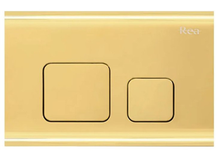 Кнопка змиву для інсталяції REA F Золото REA-E9853