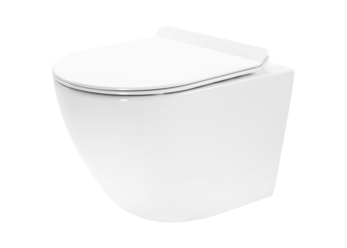 Унітаз Rea Carter 24см Rimless REA-C1400