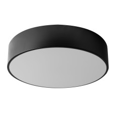 Люстра 40см Кругла Чорна Стельова app642-3c OSW-00090