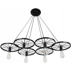 Люстра APP215-6CP Кругла INDUSTRIAL OSW-00351