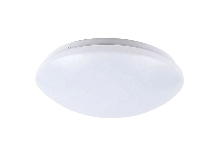 Люстра 26см Кругла Біла Стельова 12W APP719-1C OSW-06511