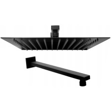 Верхній Душ REA Ultra Slim Square 30x30 Чорний МАТ REA-P0650