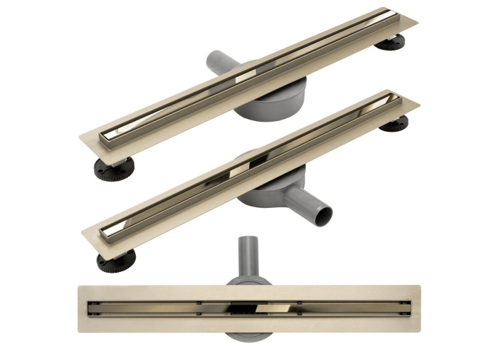 Трап для Душа Rea Neo Slim Mirror Золото Pro 60 REA-G5698