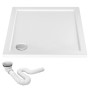 Душовий Піддон + сифон REA EGO Slim 80x80x5 REA-K011P