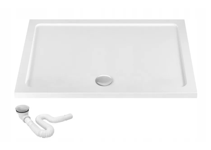 Душовий поддон REA Savoy 80x100 Білий REA-K5332