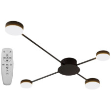Люстра Чорний 4-Плечова LED APP519-4C OSW-08460