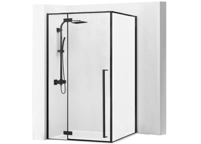 Душова Кабіна REA Fargo 90x120 Чорний Мат