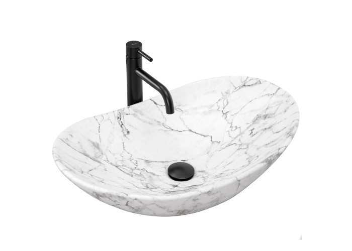 Умивальник Rea Royal 60 Статуя Мармур Мат REA-U8010