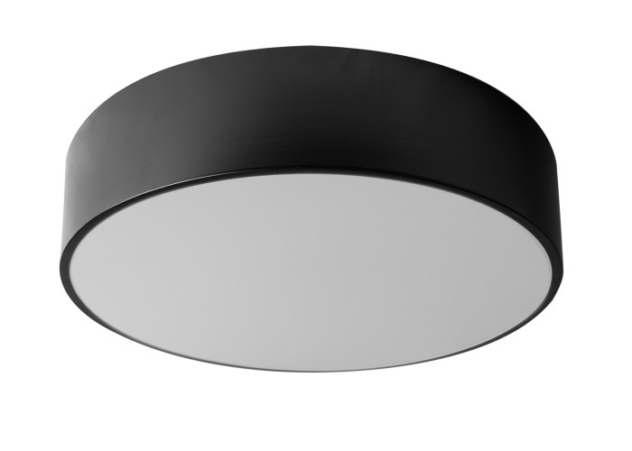 Люстра 30см Кругла Чорна Стельова app640-2c OSW-00088