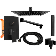 Душовий Гарнітур + BOX REA FENIX Чорний REA-P6920