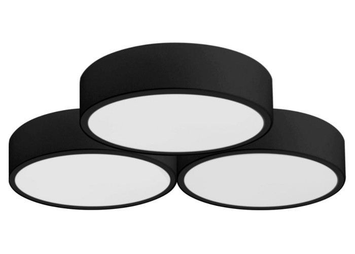 Люстра APP878-C Triple Чорний 3x40см OSW-07877