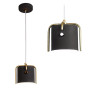Люстра APP934-1CP Elegent Чорний OSW-03233