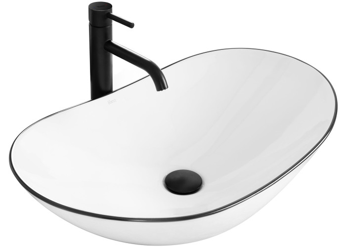 Умивальник REA Royal Чорний Edge REA-U8569