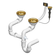 Сифон REA Золото SYF-00101