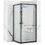 Душова Кабіна REA Space In Чорний 90x90 REA-K8881