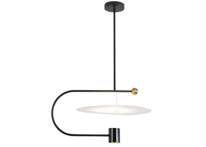 Люстра LED Чорний APP589-1CP OSW-08790