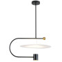 Люстра LED Чорний APP589-1CP OSW-08790
