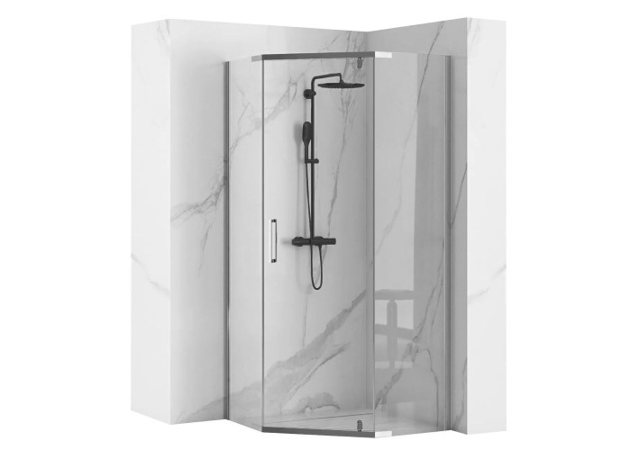 Душова Кабіна Rea Axin 80x80 + Душовий Піддон 80x80 KPL-K8778-8544