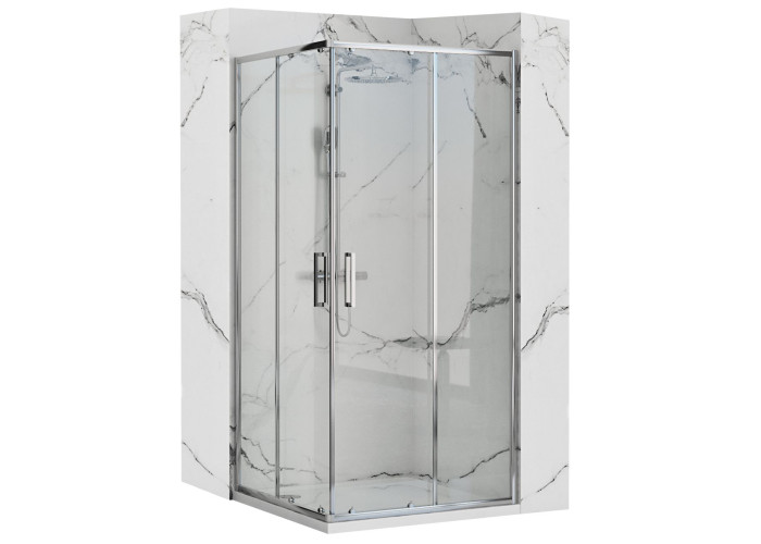 Душова Кабіна REA PUNTO 80x80 Хром REA-K0863