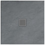 Душовий Піддон REA ROCK 90x90x3,5 Сірий REA-K4585