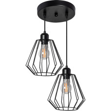 Люстра Подвійна Метал Loft 392196 OSW-04002