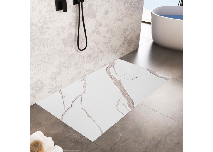Душовий Піддон Magnum CARRARA Білий 90x120 REA-K7006