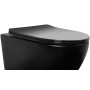 Сидіння Для Унітаза UF DUROPLAST FLAT Чорний REA-C6003