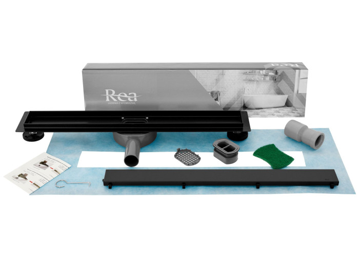 Трап для Душа Pure NEO Pro 2in1 Чорний 50 REA-G0999