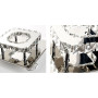 Люстра Кристал Квадратна Glamour 8W APP405-C APP406-C OSW-65003