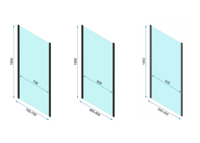 Душова Кабіна Rapid Swing 70x90 KPL-K6407-K6422