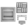 Трап для Душа REA CROSS 150x150 Нікель Мат REA-G6201