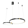 Люстра Чорний Ring LED + Пульт APP763-30-50 OSW-00786