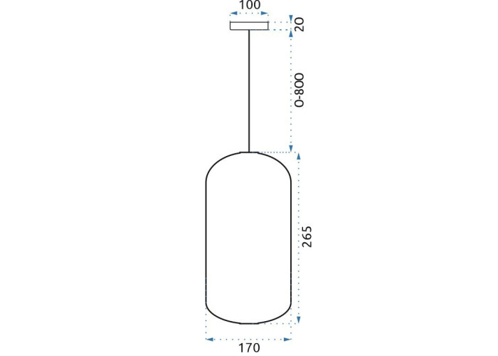Люстра Стельова LED Скляна APP442-CP