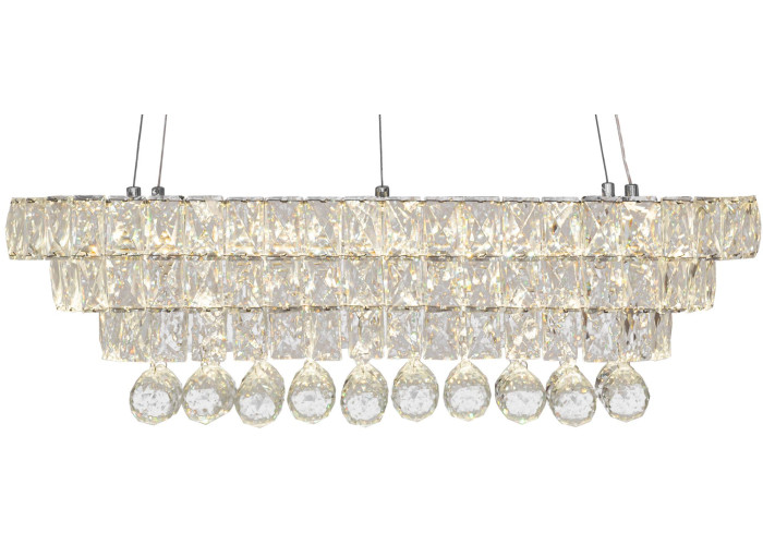 Люстра Кристал LED 102W Пульт APP417-CP OSW-65015