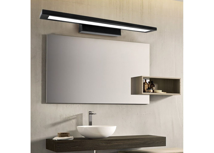 Лампа настінна LED 60см APP840-1W FLAT Чорний