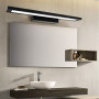 Лампа настінна LED 60см APP840-1W FLAT Чорний