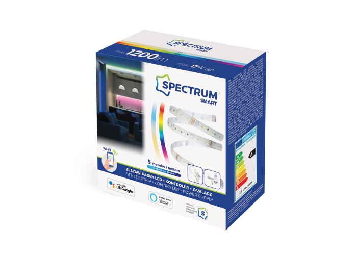 Світлодіодна Стрічка 17W RGB WIFI 5M OSW-01511