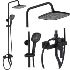 Душевой Гарнітур REA ARGUS BLACK MATT REA-P2389