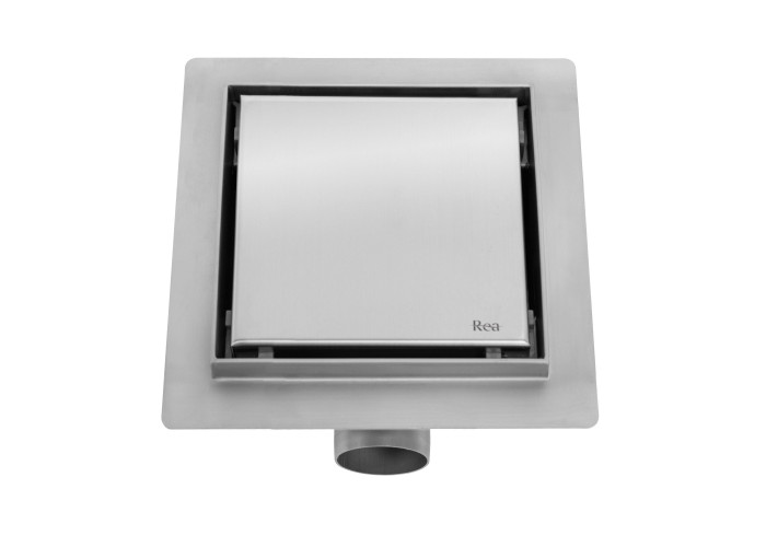 Трап для Душа REA NEO 150x150 Нікель Мат REA-G6207
