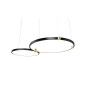 Люстра Чорний Ring LED + Пульт APP763-30-50 OSW-00786