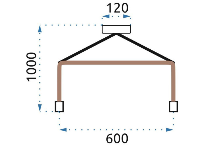 Люстра E27 APP677-5CP OSW-07863