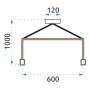 Люстра E27 APP677-5CP OSW-07863