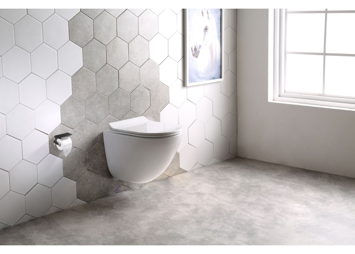 Унітаз REA Olaf Rimless REA-C1363