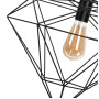 Люстра Алмаз Метал Loft Чорний APP563-1CP OSW-08570