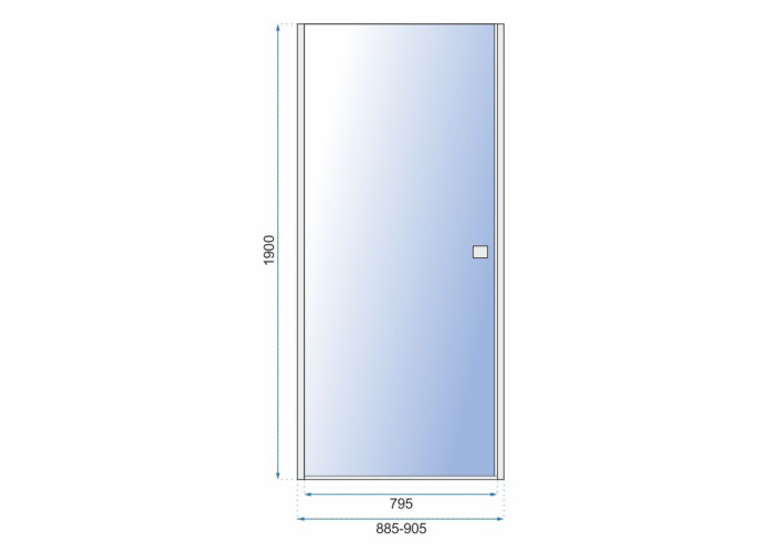 Душова Дверь REA Up My Space N 90 REA-K8546