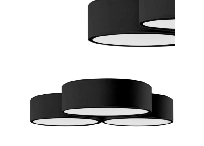 Люстра APP878-C Triple Чорний 3x40см OSW-07877