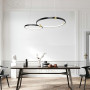 Люстра Чорний Ring LED + Пульт APP763-30-50 OSW-00786