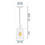 Люстра APP1036-1CP OSW-00696