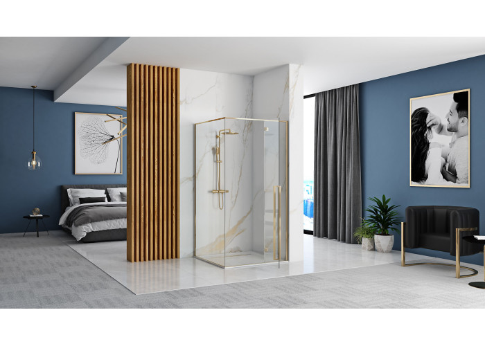 Душова Кабіна REA Fargo 80x100 Золото REA-K4907