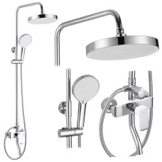 Душовий Гарнітур REA BLOOM WHITE CHROME REA-P9527